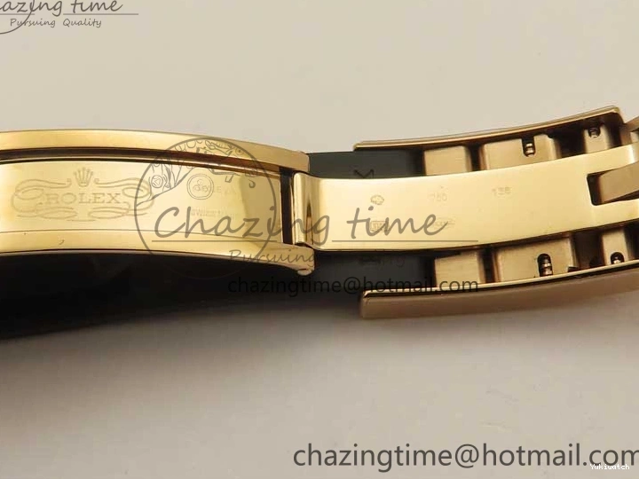 Black on 126655 Black 1:1 Bezel VS3235 Yacht-Master Edition Best Rubber Strap Ceramic RG 3EF 0415